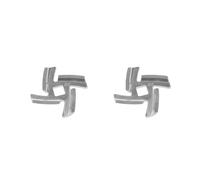 2 Set Meat Grinder Blade Metal Food Grinding Knife Cutter Replacement Accessories for Meat Mince Grinding Tool