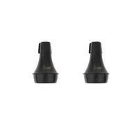 2 set Mini Practice Trumpet Straight Mute Silencer Sourdine ABS Material