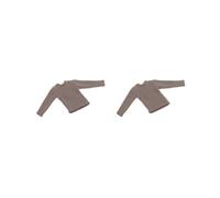 2 set of 1/12 Scale Mini Long Sleeve Shirt for 6inch Male Female Soldier Figures Accs Gray, 5.6cm