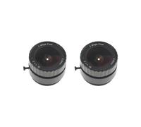 2 set of 1/3" 2.8mm 3 Megapixel F1.2 CS Mount IR Fixed Iris Lens for CCTV IP Camera