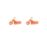 2 set of 1/64 Motorcycle Model Role Play for Architectural Railway Station Sand Table Style B