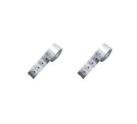 2 Set of 1000Pcs Eyeglasses Anti Slip Stickers Remove Without Residue Protective Film Square