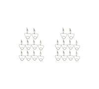 2 set of 10x Flute Pad Clip Repair Tool Durable Multifunctional for Clarinet Sax Oboe