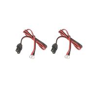 2 set of 20A EC5 to Ring Terminal Adapter Cable for Car Jump Starter Emergency Power