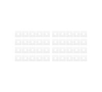 2 set of 20Pcs Vinyl Record Inner Sleeves White Kraft Paper Reusable Record Protector 7in Square