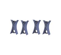 2 set of 2Pcs Violin Stopper for Bow Instrument Accessories Easy to Use Learning Practice navy blue, 1.3x1.1x1.1cm