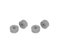 2 set of 2x Cymbal Stand Felt Washer Hi Hat Clutch Felts Accessories Soft Replacement