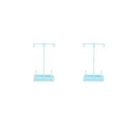 2 Set of 3 Spools Thread Holder Sewing Rack Stand Home Machine DIY Accessories Blue 11.5x21 cm