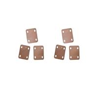 2 set of 3Pcs Guitar Neck Plate Guitar Neck Shims Set for Guitarist Guitar Masters