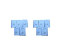 2 set of 5 Pcs Professional Guitar/Piano Cleaner Cleaning Small Cloth Towel Blue
