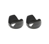 2 set of 52mm Screw Mount Reversible Tulip Flower Crown Petal Shaped Camera Lens Hood