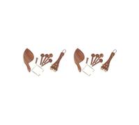 2 set of 5x Violin Accessories Kits for 3/4 4/4 Violin Musical Instruments Accessory