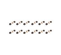 2 Set of 6 Sets Sew on Toggle Buttons Resin Horn Buttons for Winter Coat Bags Clothes Type C