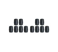 2 set of 6x Microphone Rack Foot Pads Instrument Accessories Bottom Pads Cover Buffer for Tube Dia 19mm