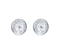 2 set of Barometer Wall Hanging Analog Weather Station for Home Fishing Boat Argent, Silver