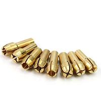 2 Set of Brass Collet Fits Dremel Rotary Tools Including 1mm/1.6mm/2.3mm/3.2mm