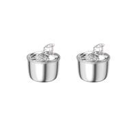 2 set of Cat Water Fountain 2L with Filter Water Feeder 304 Stainless Steel Electric Normal