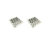 2 set of Checkers Board for Kid Family Board Game Portable Draughts for Travel Adults