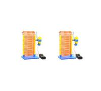 2 set of Electric Rolling Shutter Door Sturdy Educational Toy for Kids Primary School