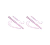 2 set of French Curve Ruler Tailor Sewing Tools for Pattern Maker Beginners Designers 3pcs