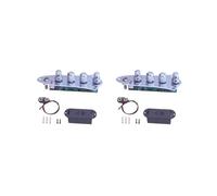 2 set of Fully Loaded Control Plate Hardware Guitar Control Plate for Electric Guitar