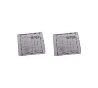 2 set of Giant Checkers Board Game Mat 3 in 1 Game Mat Rug Game Mat Toe Board Gray
