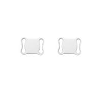 2 set of GPS Pet Tracker Dog Locator Location & Activity Tracker for Cats Pets Kids White, 45 x 33mm