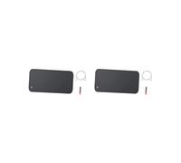 2 set of Grounding Mat for Bed with Cord Non Slip PU Leather Grounding Mattress Cover 68 cmx135 cm Black 68x135 cm