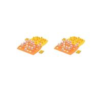 2 set of Guessing Game Puzzle Game Funny Reasoning Game for Boys Family Game Children Yellow 11.3x12.5x2.5 cm