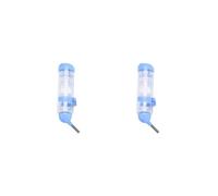 2 set of Hamster Water Drinking Bottle Parrot Pet Supplies Pet Automatic Water Feeder 250ml Blue