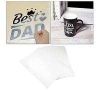 2 Set of Heat Transfer Paper Iron On T Shirt for White Light Dark Fabric White 100Pcs