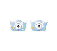 2 set of Kids Digital Camera Boys Girl Camera Toy for Children's Day New Year Ages 3+ blue color bunny