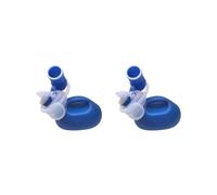 2 Set of Male Urine Bottle Reusable with Lid Handle Men Potty for Driving Outdoor Car Blue Tube Length 1.5m