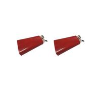 2 set of Metal Cowbell 4In Hand Percussion Cowbell for Birthday Wedding Celebration red