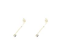 2 set of Metal Music Sheet Clip Professional Instrument Holder Portable Clarinet Lyre