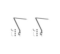 2 set of Mic Arm Desk Mount Sturdy Mic Holder for Gaming Podcast Audio