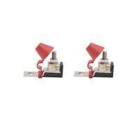2 set of Mrbf Terminal Fuse Block Compact Marine Rated Battery Fuse for Boat 250A, 6.2 x 2 x 4.5 cm