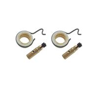 2 Set of Oil Pump Worm Gear Replacement Parts Accessories for MS250 Chain Saw
