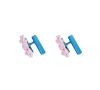 2 Set of Pattern Art Sponge Roller Decorative Pattern Paint Roller for Household Wall Type B