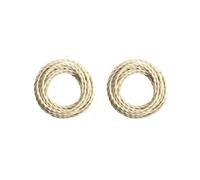 2 set of Pendant Light Cord DIY Lighting Fixture Cable for Industrial Bedroom Kitchen beige, 0.2x0.075cm