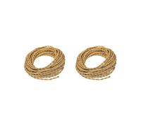 2 set of Pendant Light Cord DIY Lighting Fixture Cable for Industrial Bedroom Kitchen gold, 0.2x0.075cm