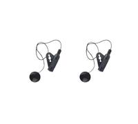 2 set of Piezo Contact Microphone Pickup Instrument Pickups for Ukulele Black