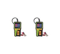 2 set of Portable Car Battery Tester Auto Tester Tool for Trucks Van Motorcycles