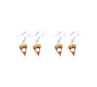 2 set of Pumpkin Pie Earrings Women Dangle Earrings for Birthday Graduation Halloween