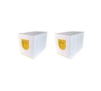 2 set of Queen Bee Breeding Box Bee Hives Beekeeper Beekeeping Tool Breeding Box Yellow Door