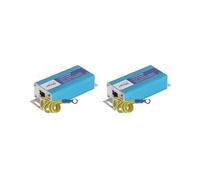 2 set of RJ-45 Gigabit Ethernet Network Device Surge Protector Arrester