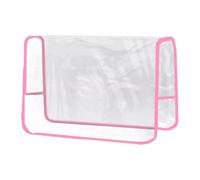 2 set of Salon Chair Back Cover Clear for Hairdressing Barbershop Beauty Center