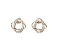 2 set of Scarf Ring for Women Jewelry for Ladies Metal Wrap Holder Shawl Clip Fashion Golden 3.5 cm