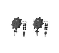 2 set of Screen Clicker Automatic Phone Screen Tapper for Live Broadcasts Gaming 2 click heads, 9.5x9.5cm