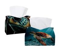 2 set of Sea Turtle (1) Tissue Holder,19x12.7x15cm